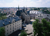 Hof des Altenburger Schlosses Schloss Altenburg