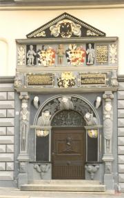 Hauptportal am Rathaus Gera